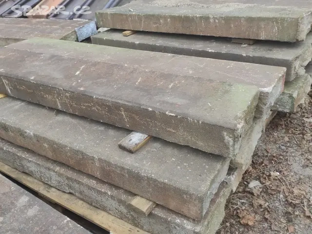 Starý žulový schod, žulové schody, kamenné schody - 10