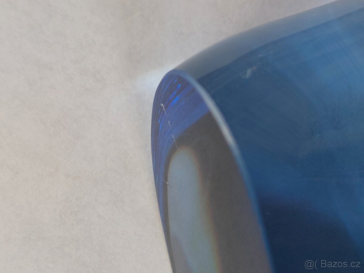 Skleněné těžítko hlava ptáka - 10