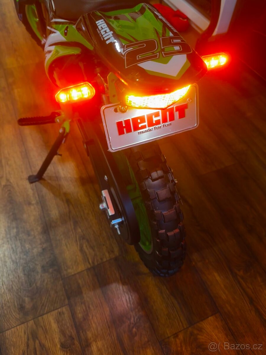 Dětská elektrická motorka Hecht 54501 green - 10