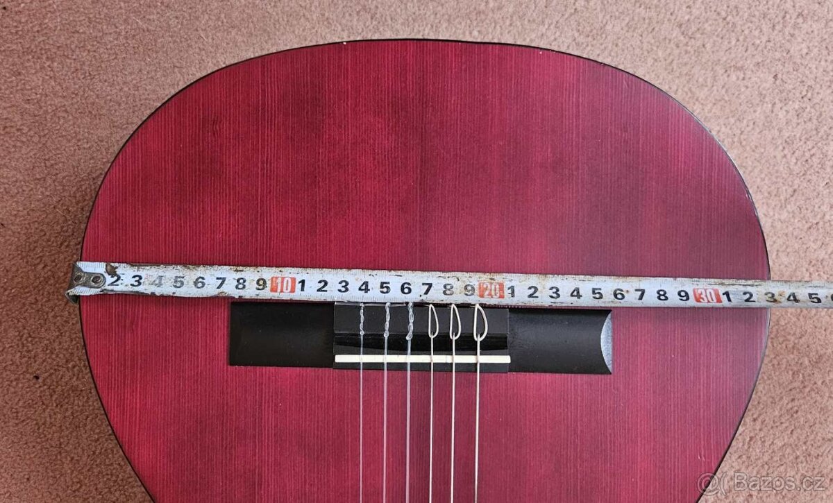 Kytara akustická Valencia 3/4 + bag, držák, noty - 10