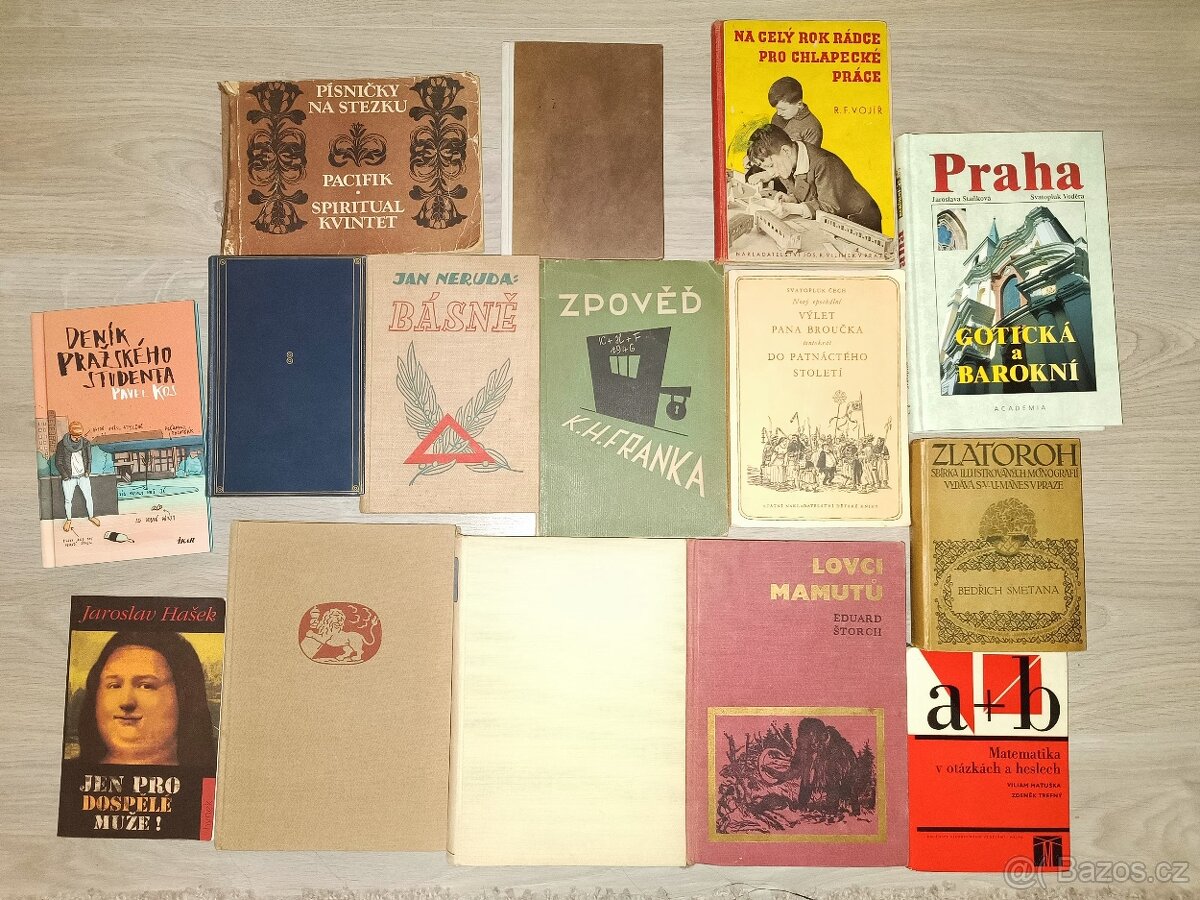Různé starší knihy - cenu nabídněte - 10