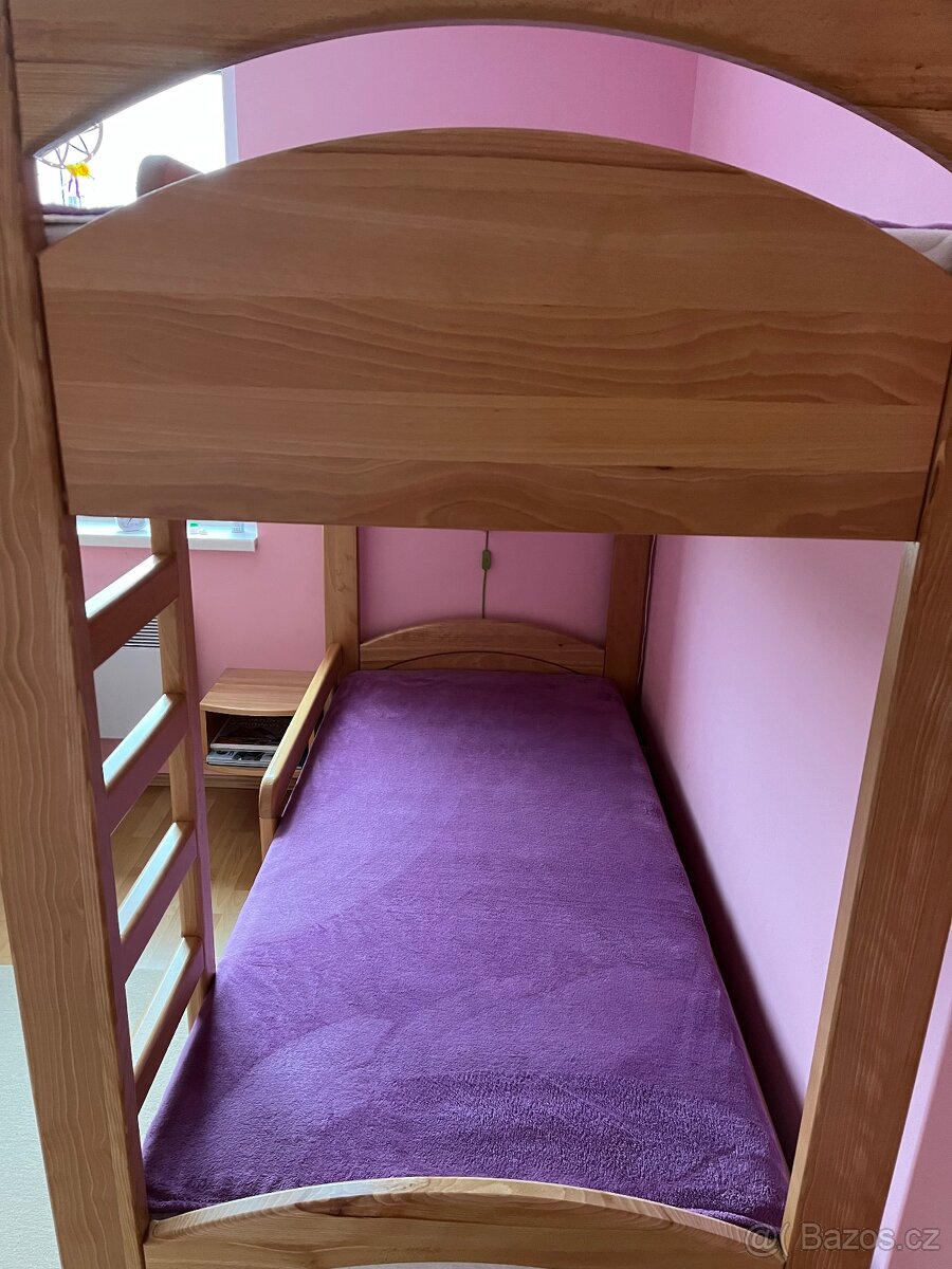 PATROVÁ POSTEL- MASIV BUK - 10