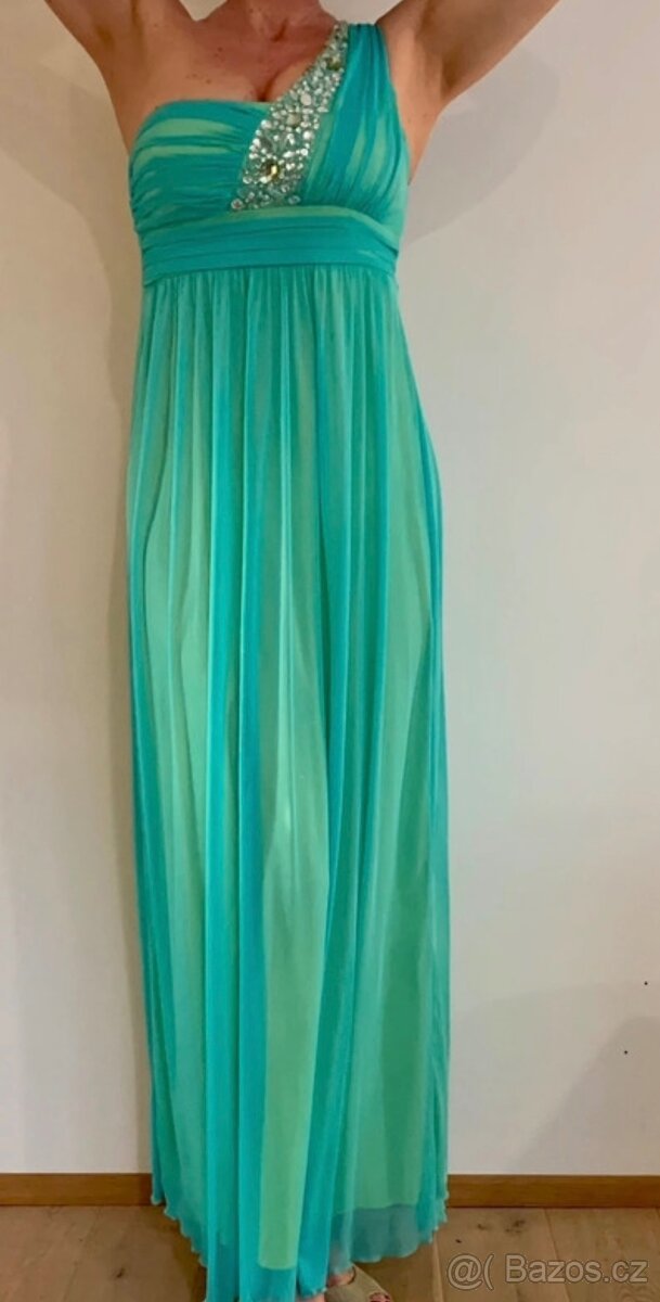 Plesové šaty vel. S - 10