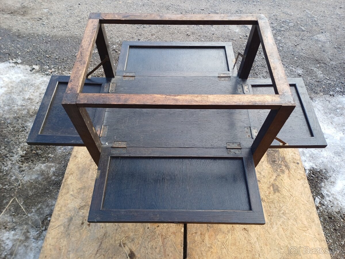 Starožitný servírovací stolek - 10