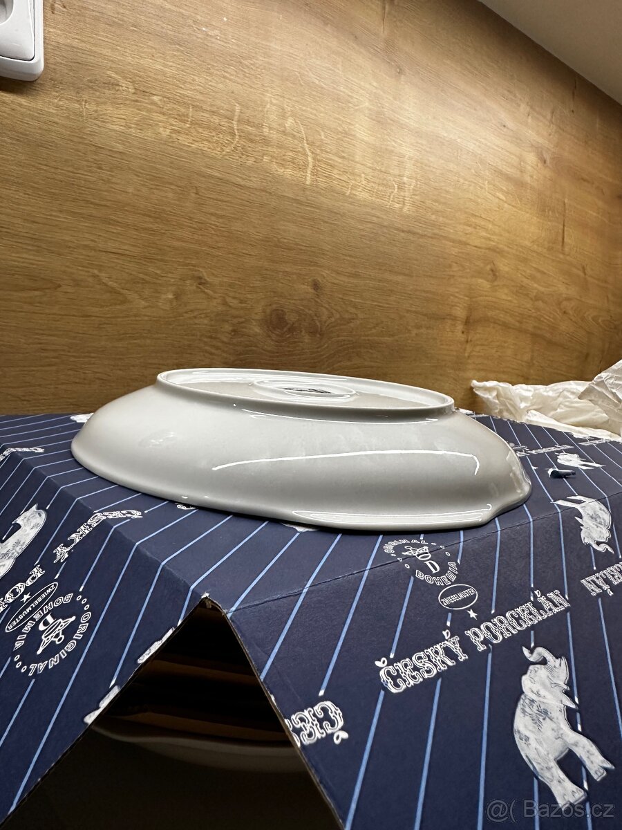 Sada 6 ks Talířů kupový s uchy 24,6 cm, Cibulák - 10