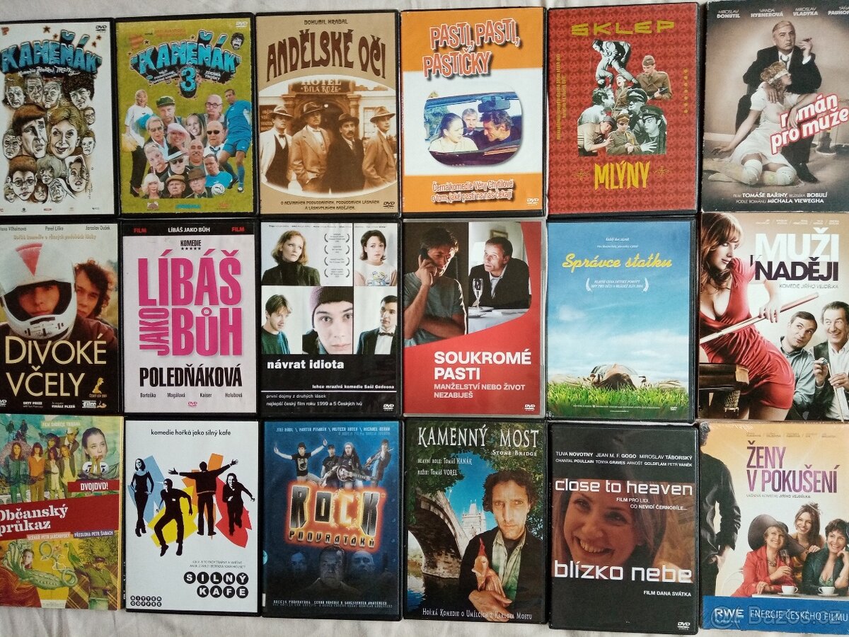 Shrnuti orig. českých filmů v boxech od 44 Kč - 10