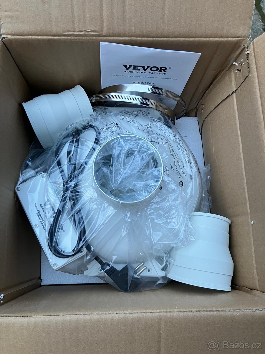 Ventilátor do potrubí - Nový - 10