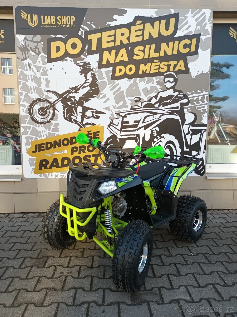 Dětská čtyřkolka Apollo Commander 125cc - 3GR zelená - 10