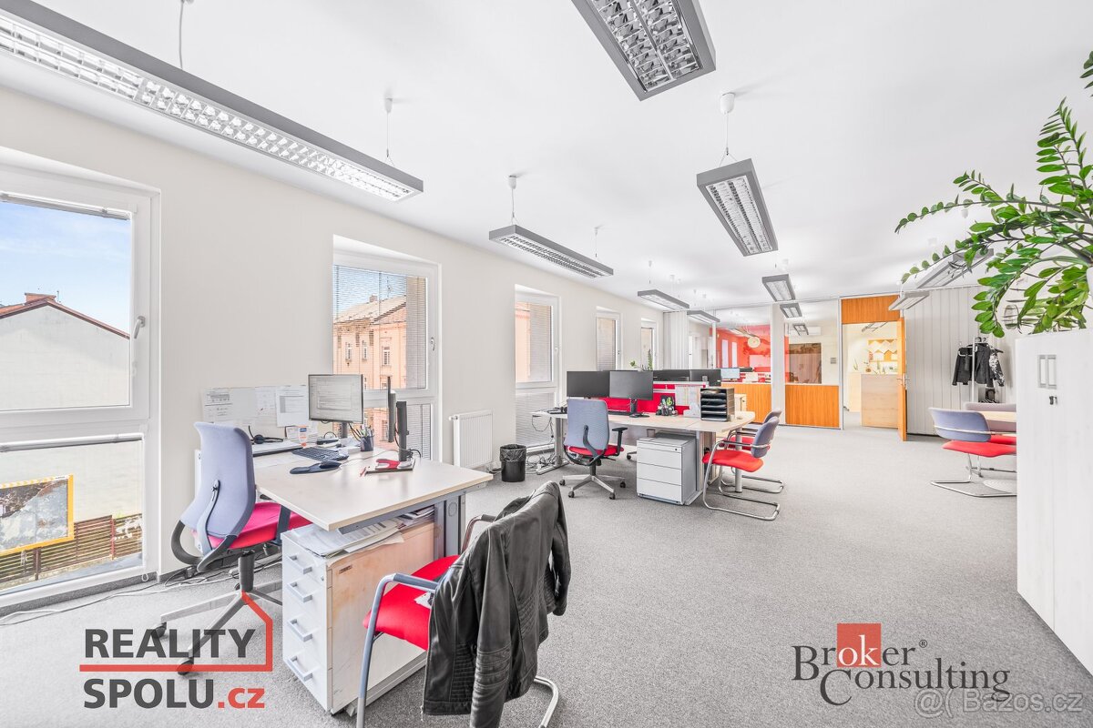 Podnájem, komerční/kanceláře, 236 m2, Radobyčická 678/6, Již - 10