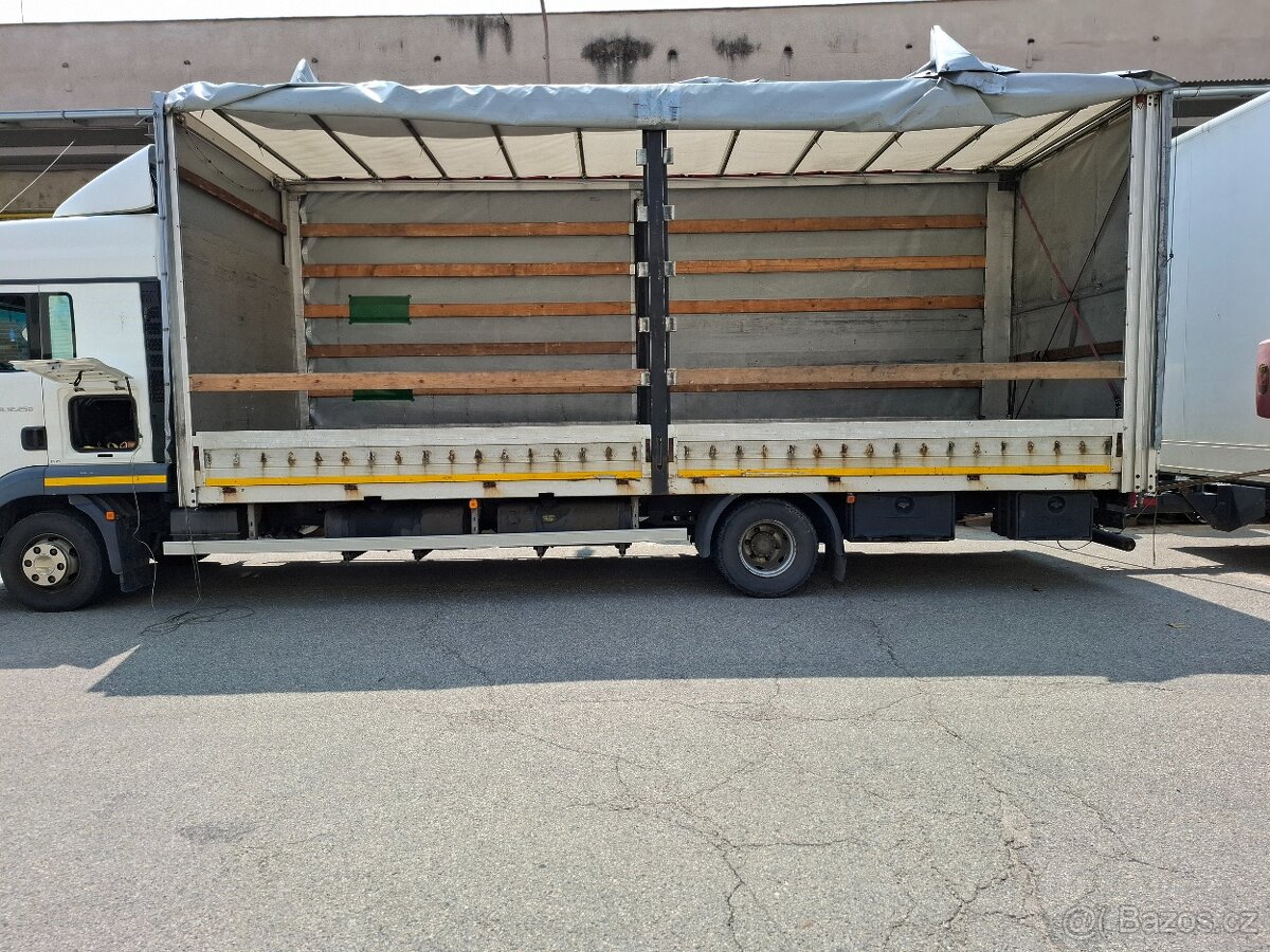 MAN TGL 12 250 rok. 2012 euro5. Valník plachta.18palet - 10