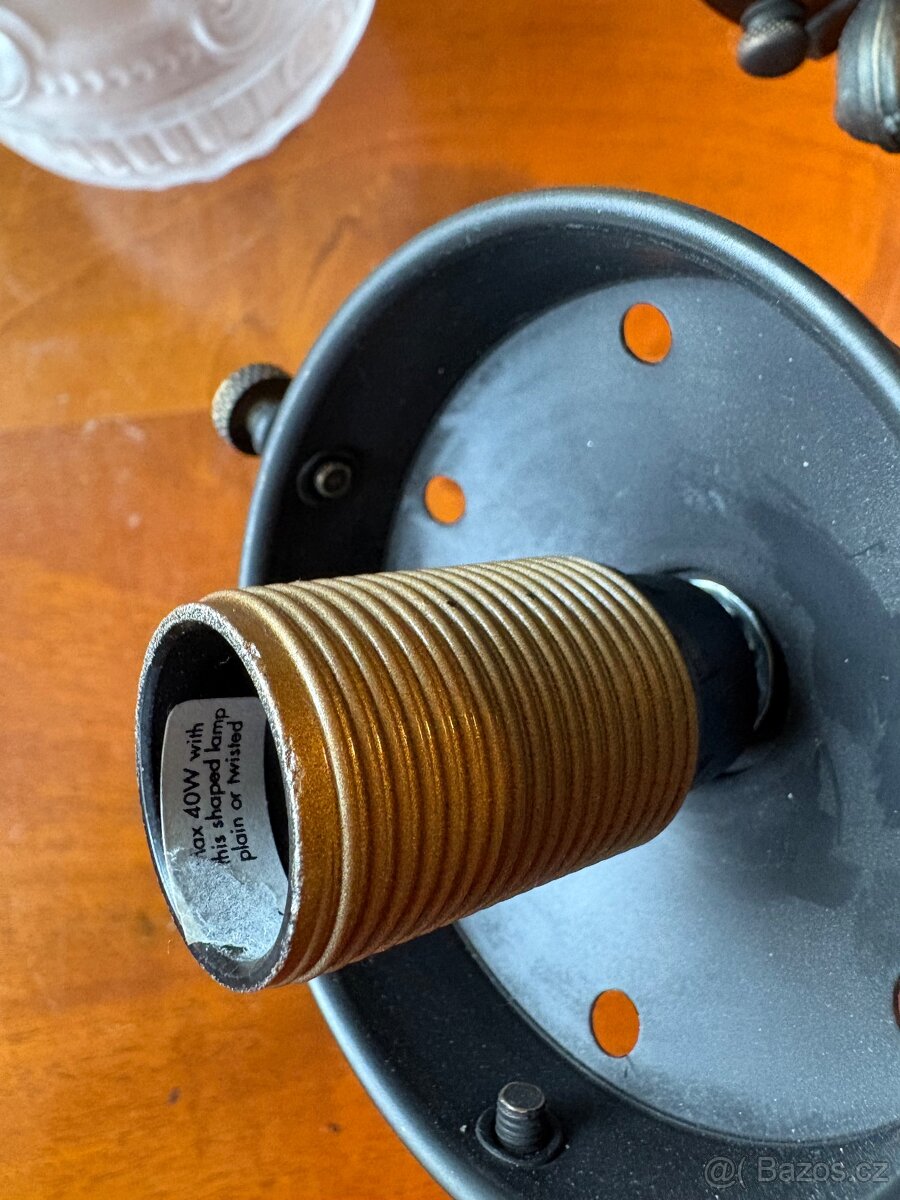 Dvě staré nástěnné lampy - 10