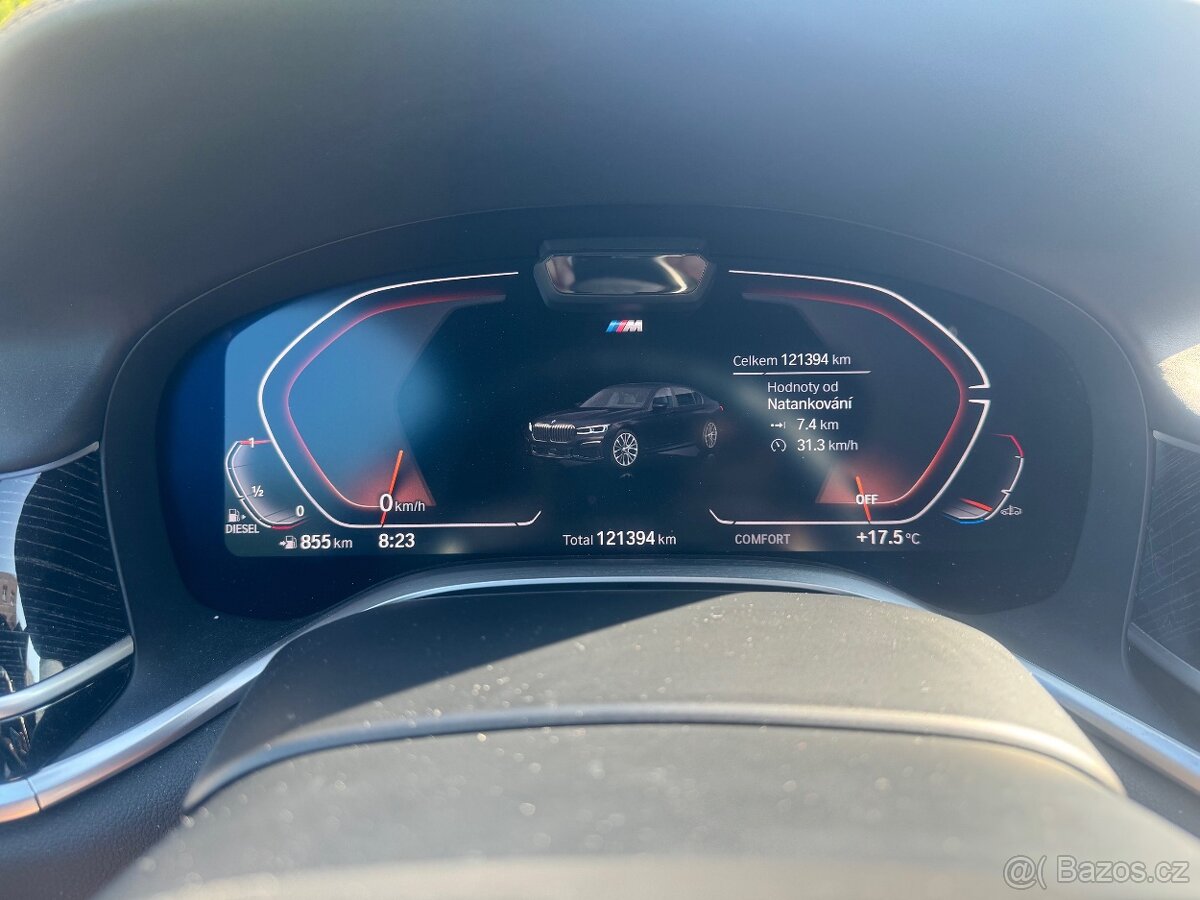 BMW 730d M-Paket xDrive I.majitel CZ rok 5/2022 ODPOČET DPH - 10