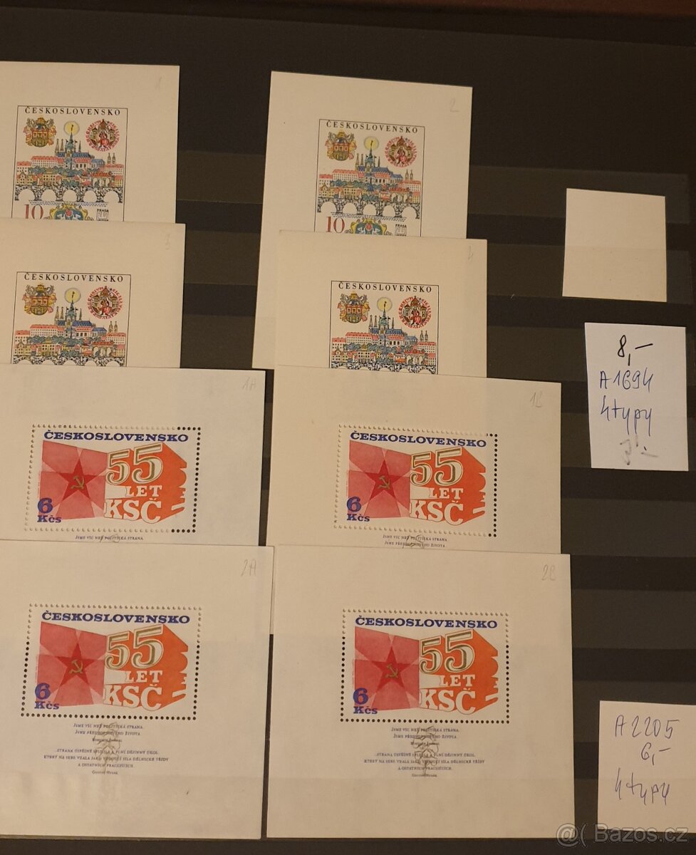 Prodám známky ČSR - 10