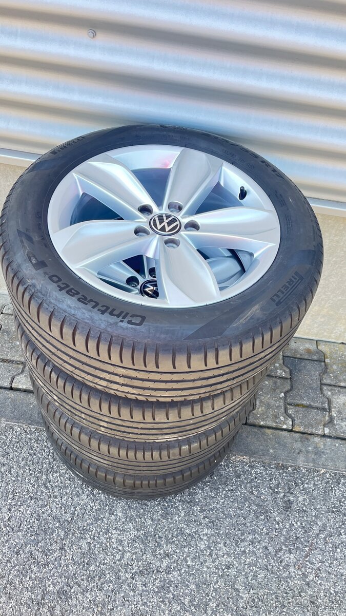 Alu kola 5x112 R17 Istanbul Letni pneu 215/55/17 - 10