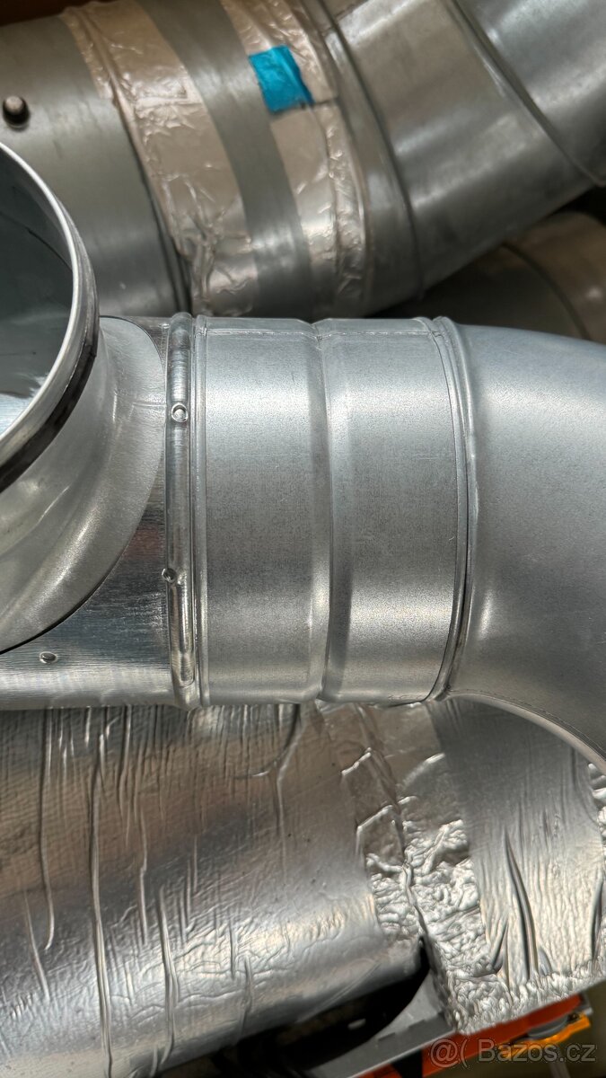 Prvky vzduchotechniky - ventilátor, topení, spiro, klapky - 10