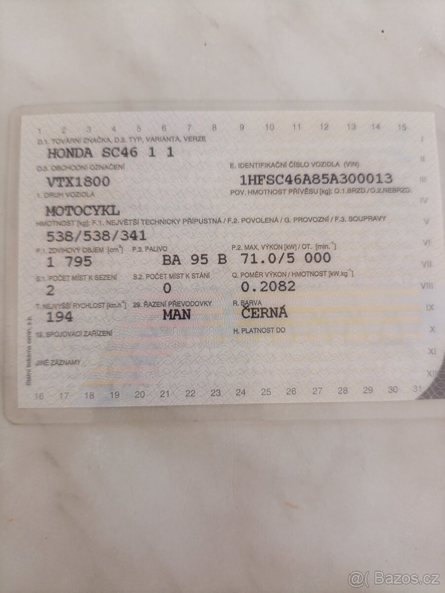 Prodám Honda VTX 1800 - 10