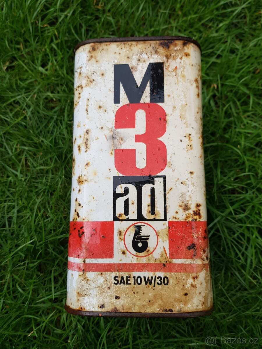 Staré kanystry od motorového oleje Trysk - 10