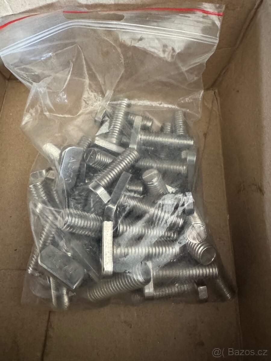 Nerez šrouby M10 x 30 kladívkový, fve, solární - 10