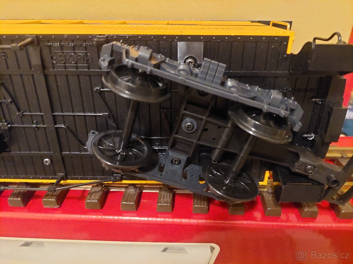 LGB 3083 zavazadlový vůz Denver a Rio Grande Western - 10