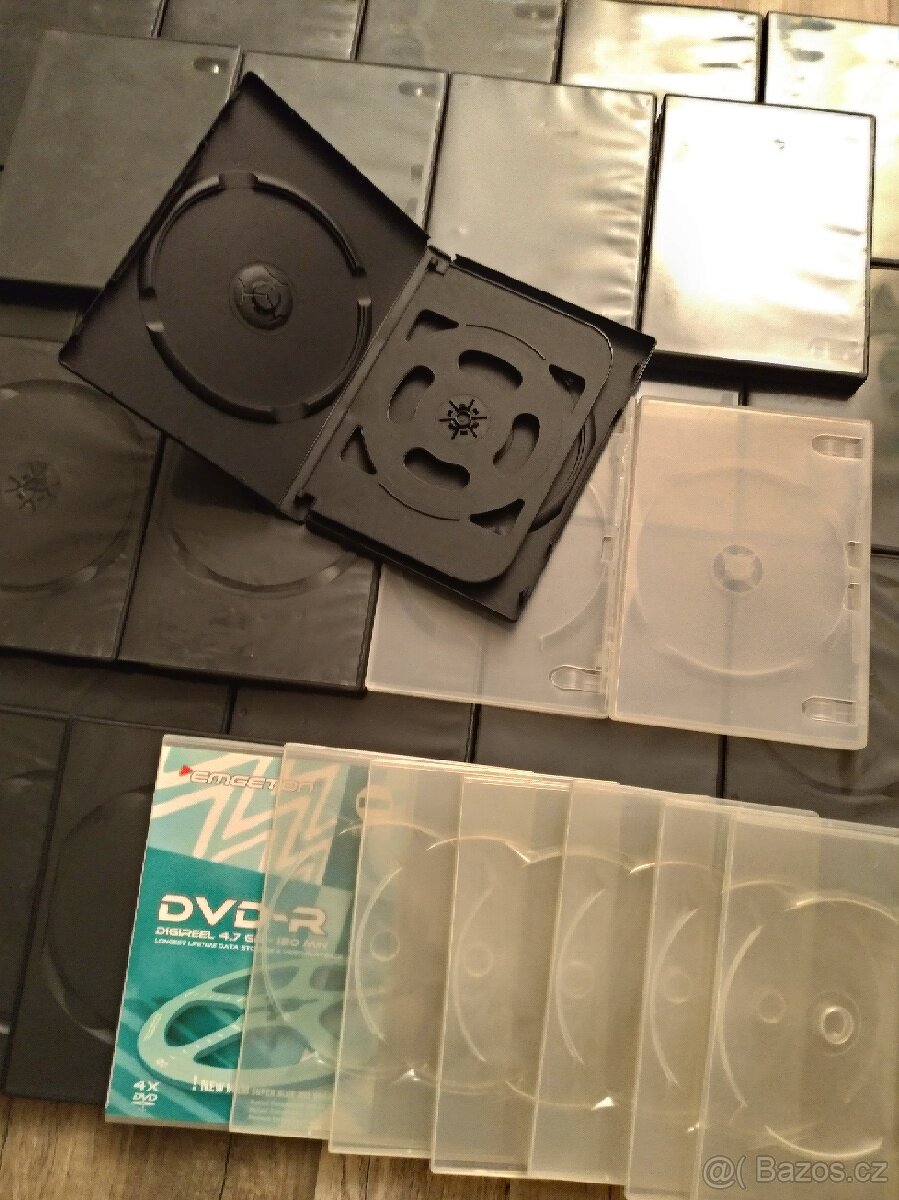 Prázdné obaly na CD a DVD - 10