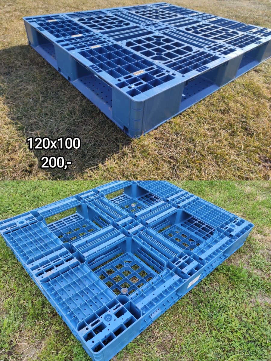 Plastové palety různé druhy - 10