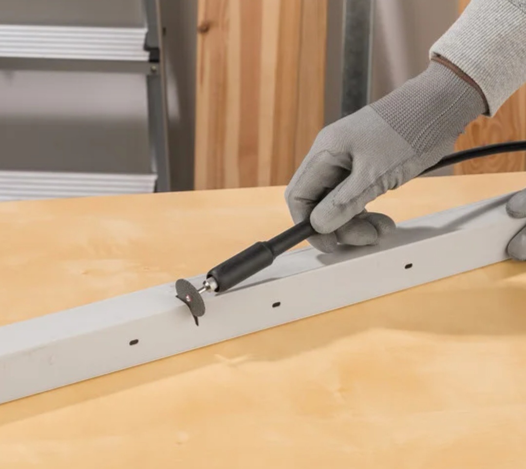 Elektrická dvou kotouč. bruska s ohebnou hřídelí Parkside - 10