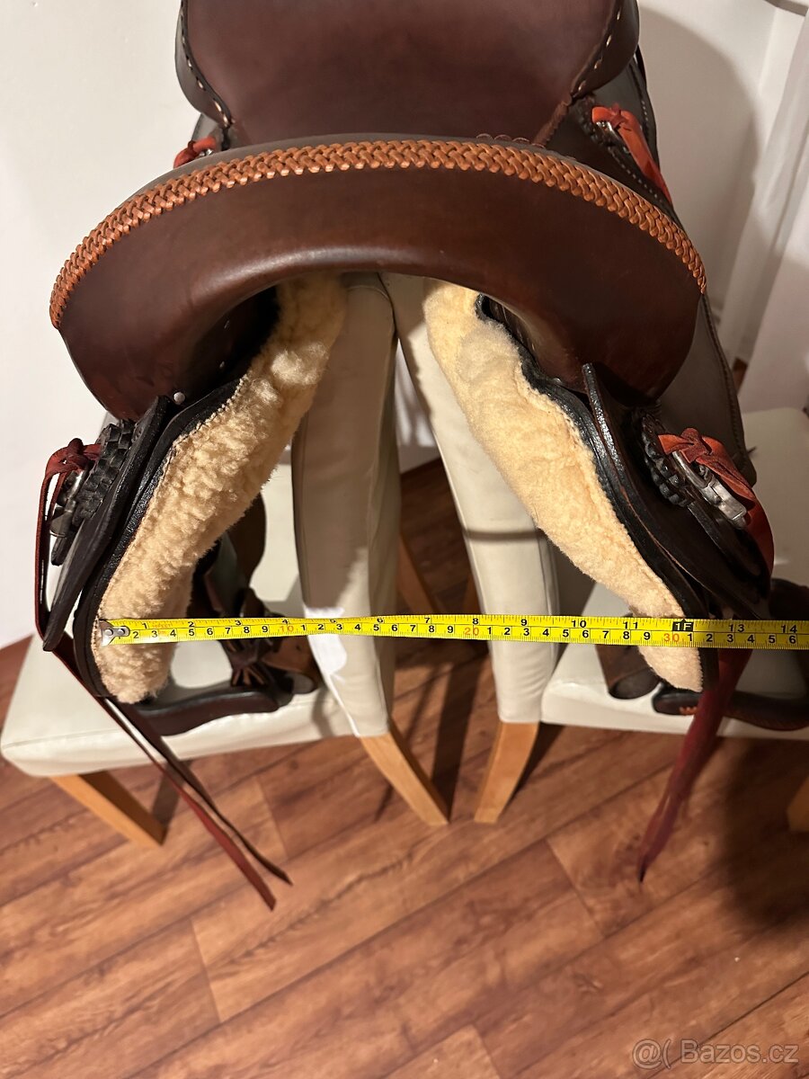 Nové westernové sedlo nové Colonel XL 16” bez hrušky - 10