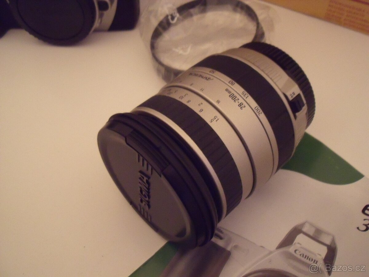 Canon EOS 300 (nový) + objektiv SIGMA - 10