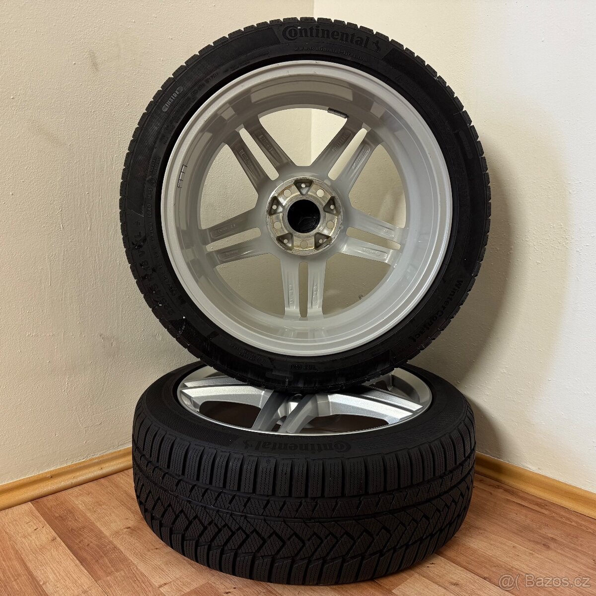 MERCEDES CLA A176 5x112 R18 ET49+ZIMNÍ 225/45R18 8/6mm - 10