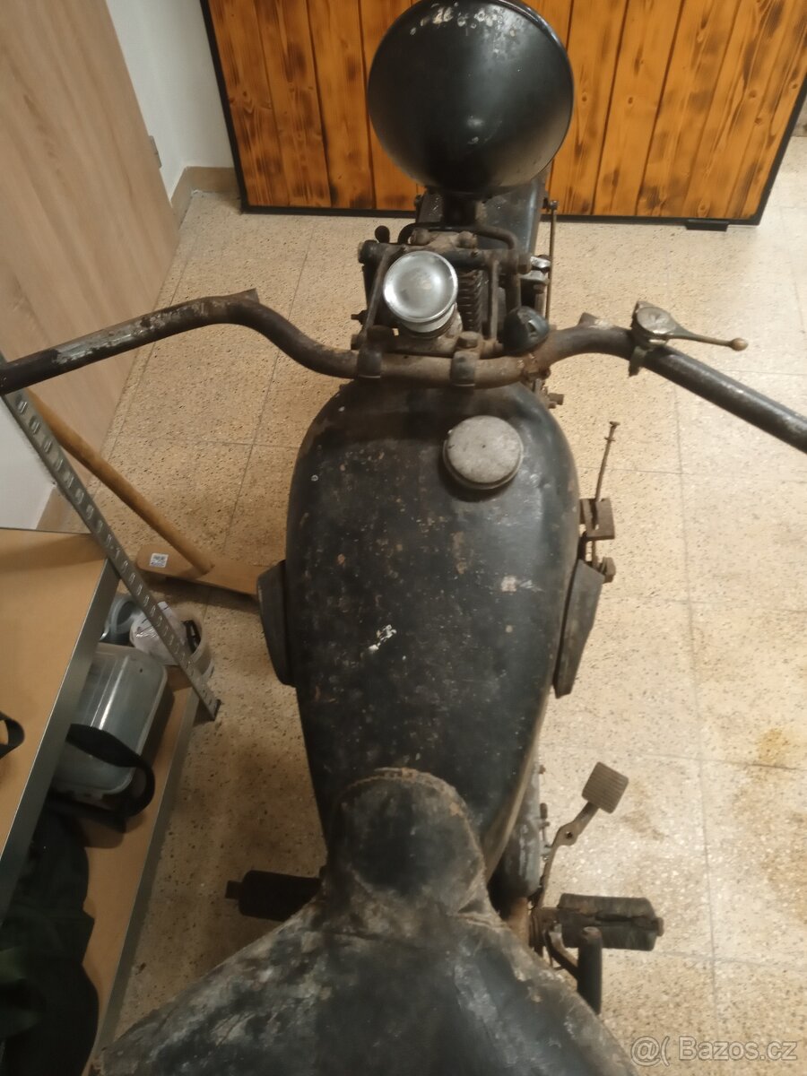 Předválečný motocykl Peugeot P107 350ccm, Doklady - 10