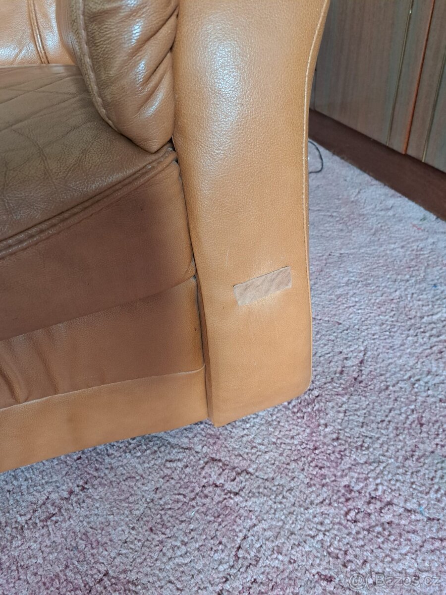 Prodám koženou sedací soupravu - 10