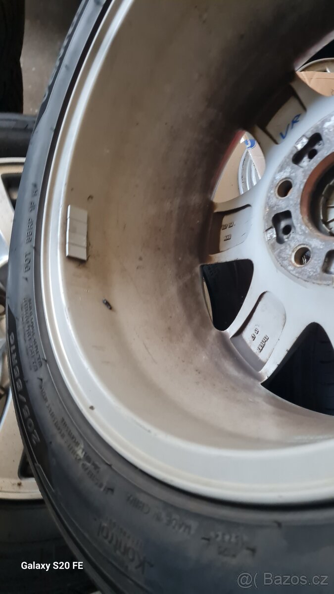 BMW ALU KOLA ORIGINÁL 205/55/16 91 V - LETNÍ Č.75 - 10