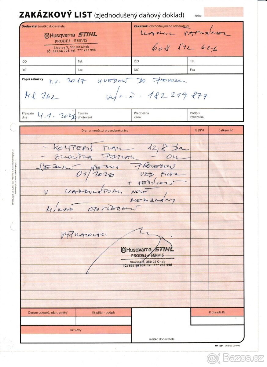 STIHL MS362 motorová pila - 10