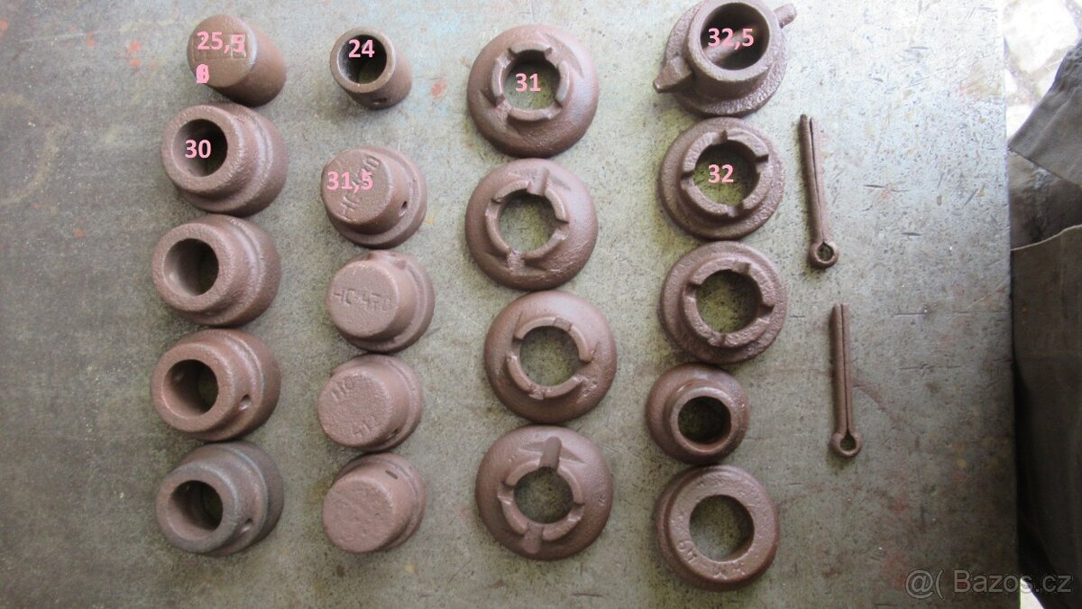 Transmise řemenice, stabilní motor, lis malý - 10