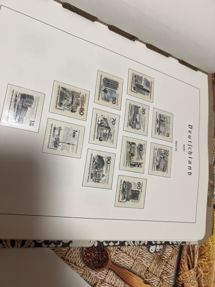 Známky staré Reich a Saar série atd Nemecko - 10