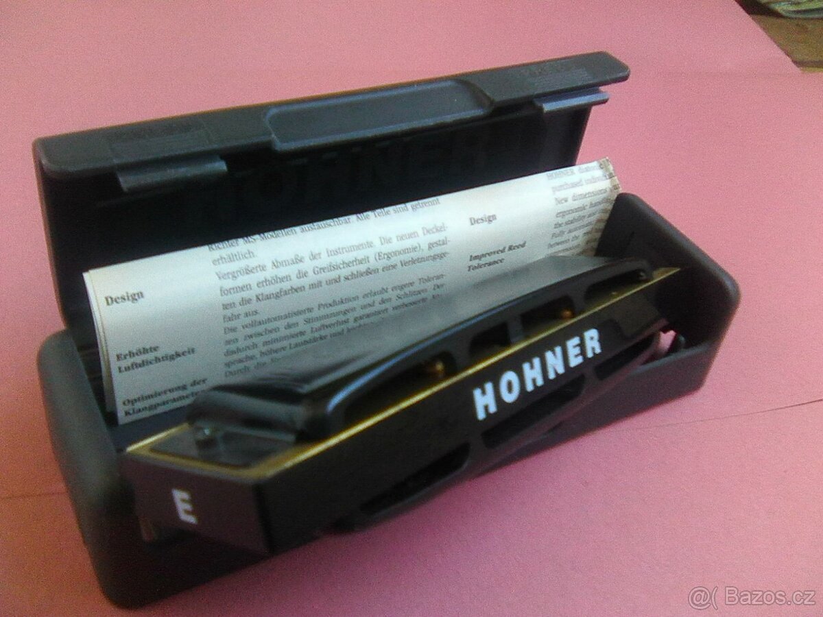 Harmonika HOHNER PRO HARP MS 562/20 - E dur - nová - 10