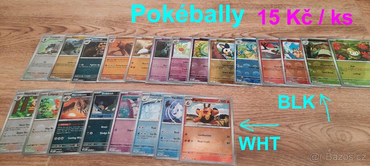 Pokémon karty hity + EX - 10