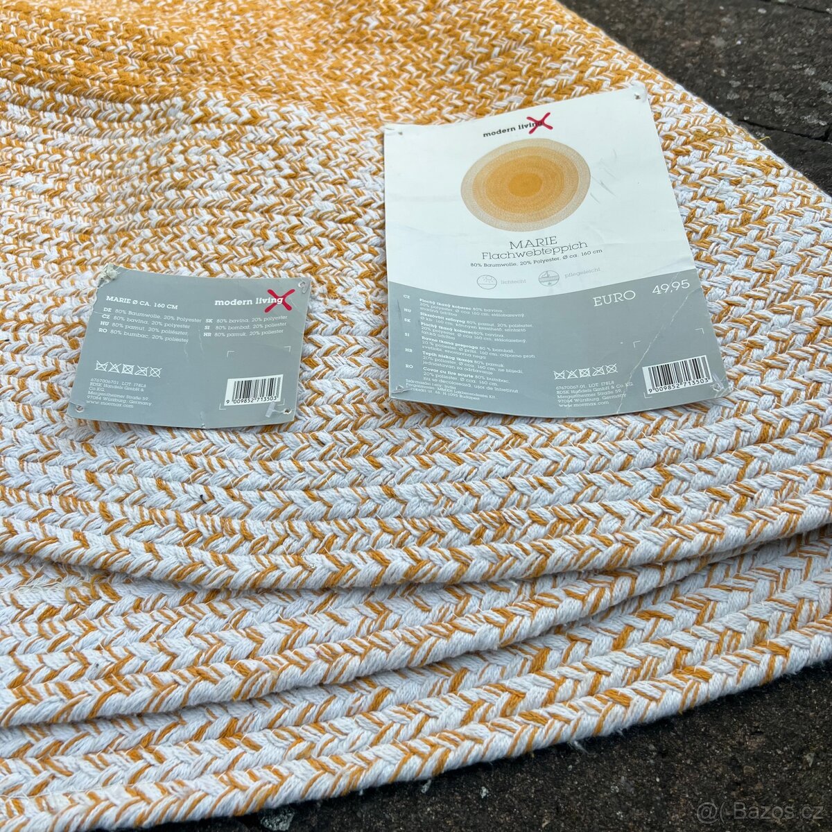 Kulatý koberec úplně nový s visačkou - 10