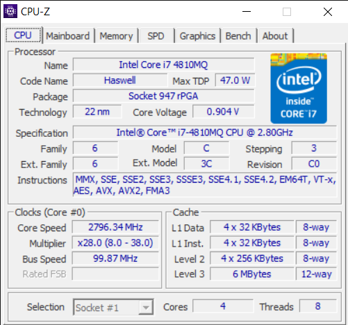 DELL Precision M4800 - 10
