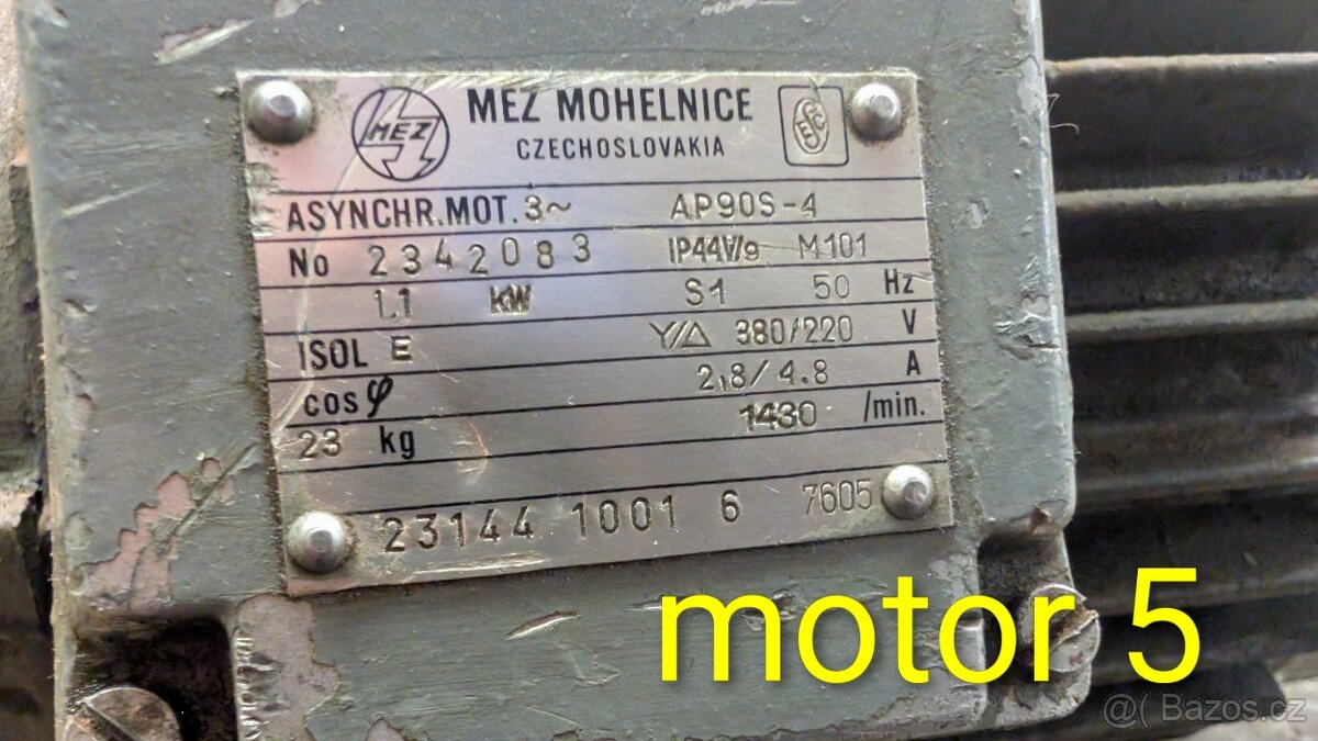 Prodám elektromotory - 10