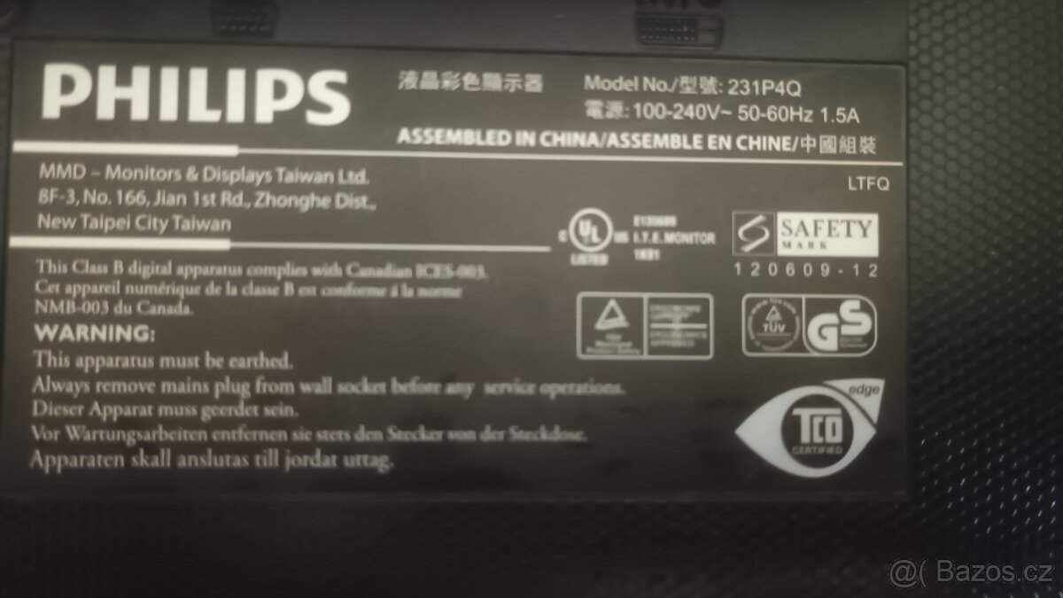 Monitor Philips 231P4Q - 10