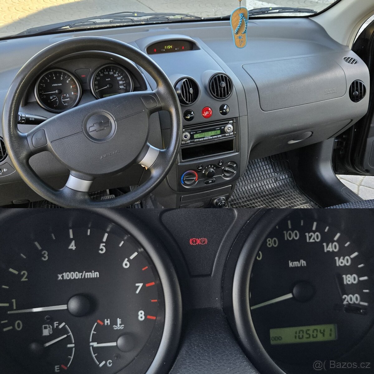 CHEVROLET KALOS SE 1,2i 16v NAJETO 105tisíc km. REZERVACE - 10