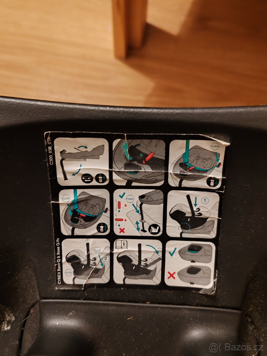 Vajíčko Cybex Cloud Q Koi + isofix základna - 10