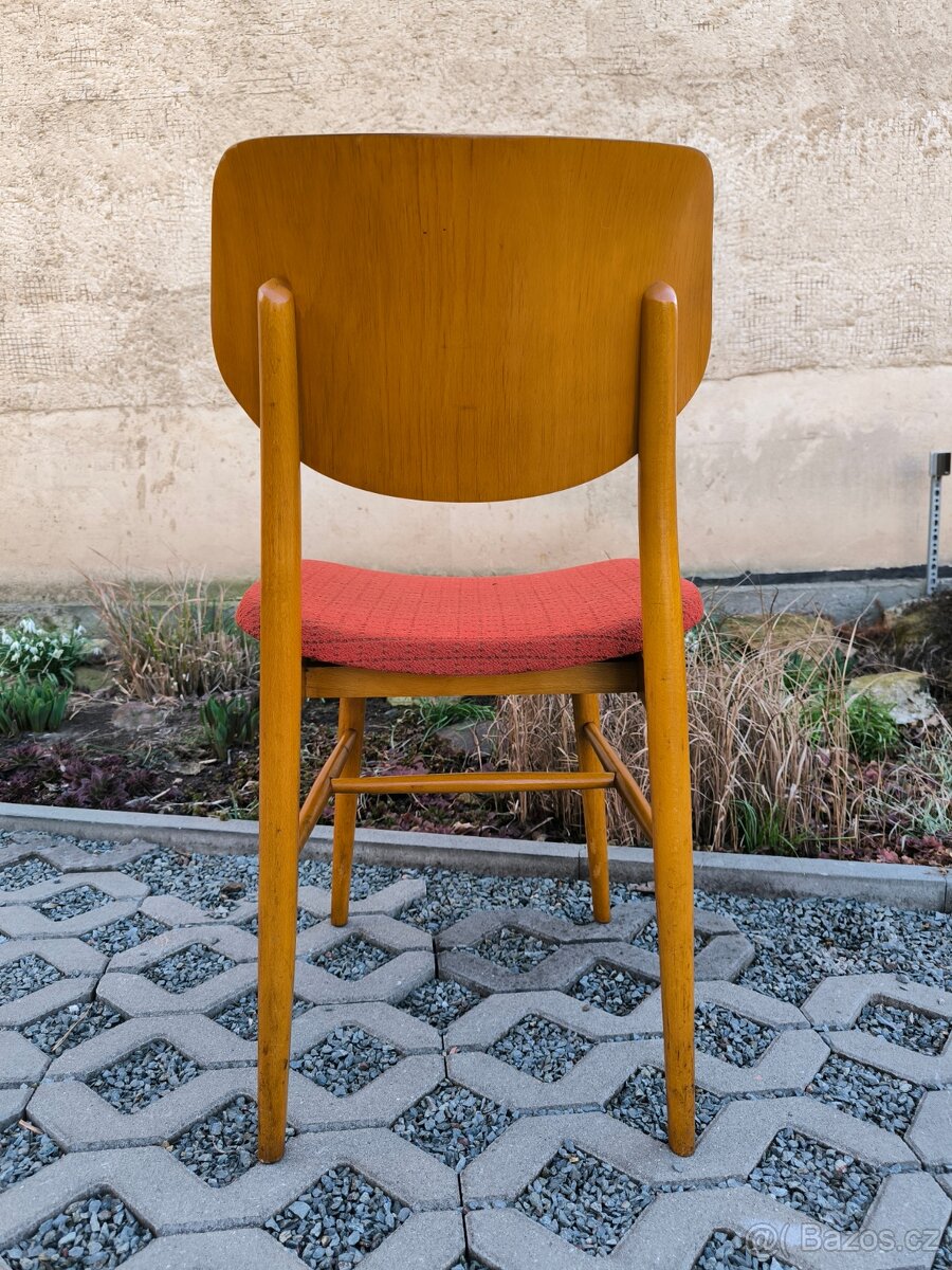 Retro jídelní židle Český nábytek - Brusel Expo 58 - 10