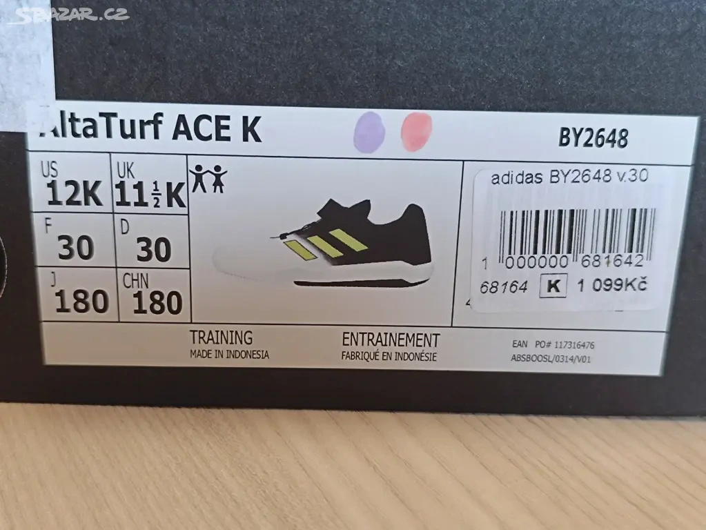 Nové Dětské boty adidas vel. 30 - 10