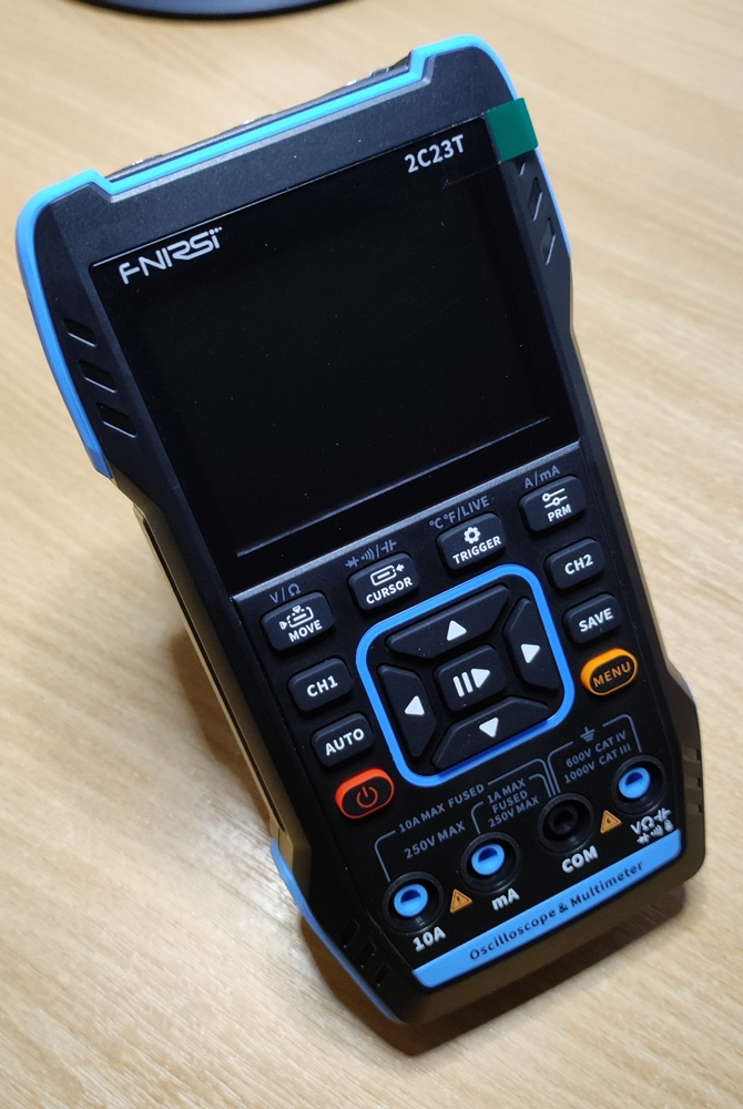 Osciloskop/multimetr/generátor FNIRSI 2C23T NOVÝ - 10