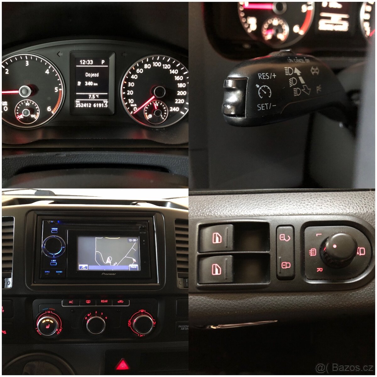 VW Caravelle T5 LONG Tažné barva Natural Grey Multivan - 10