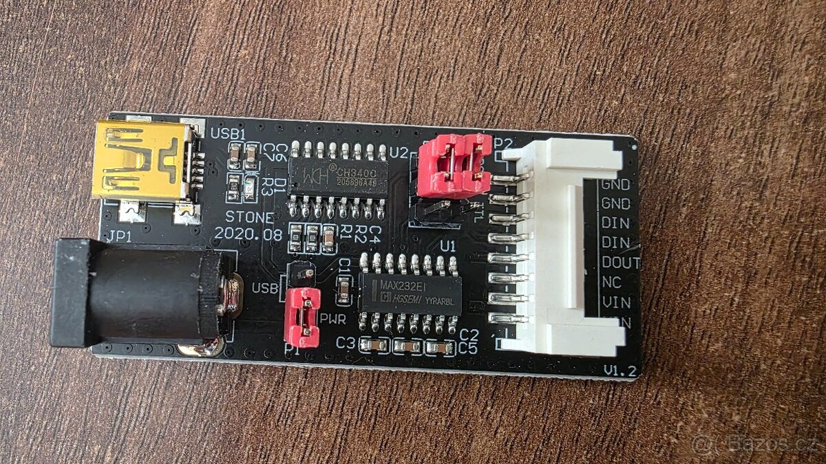 7" HMI displej STONE STWC070WT-01 (Kompletní vývojový - 10