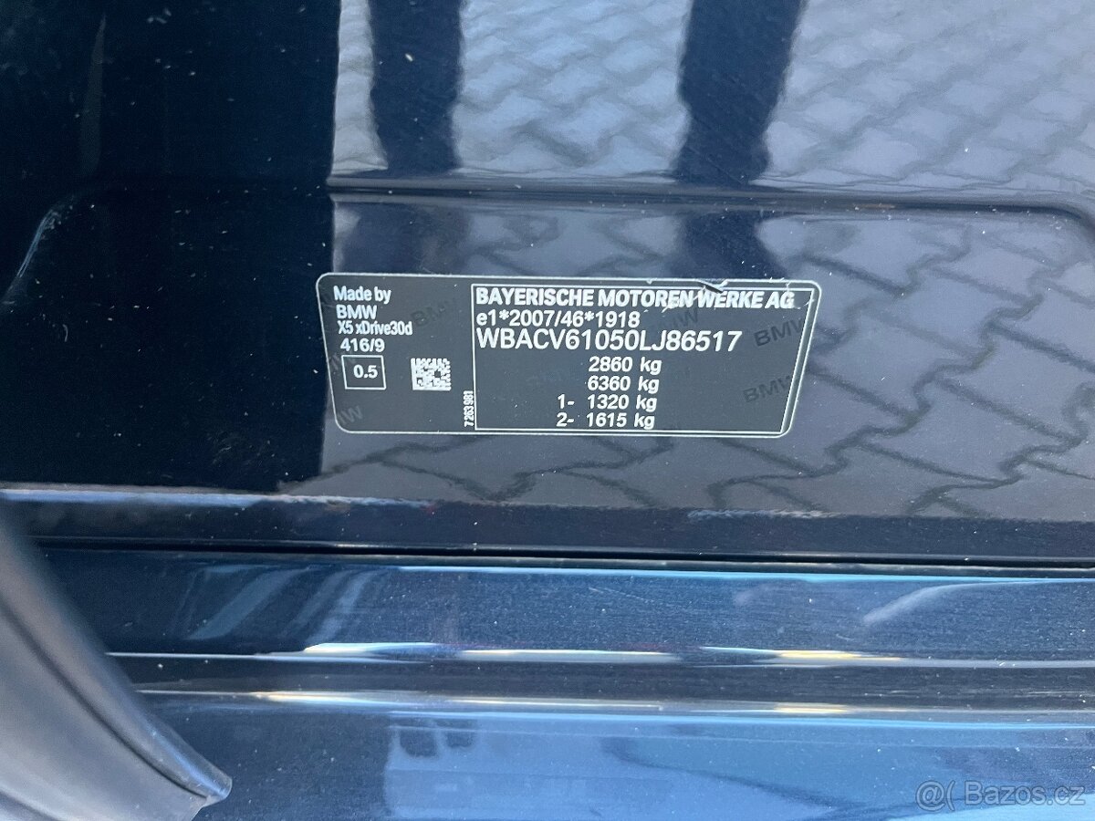 BMW X5 M-paket X drive 195 kw - 10