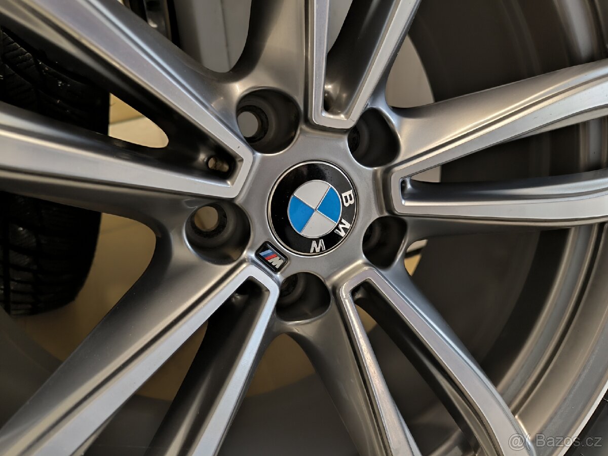 Alu kola BMW 6 5x112 r19 Originál, M paket, zimní pneu - 10